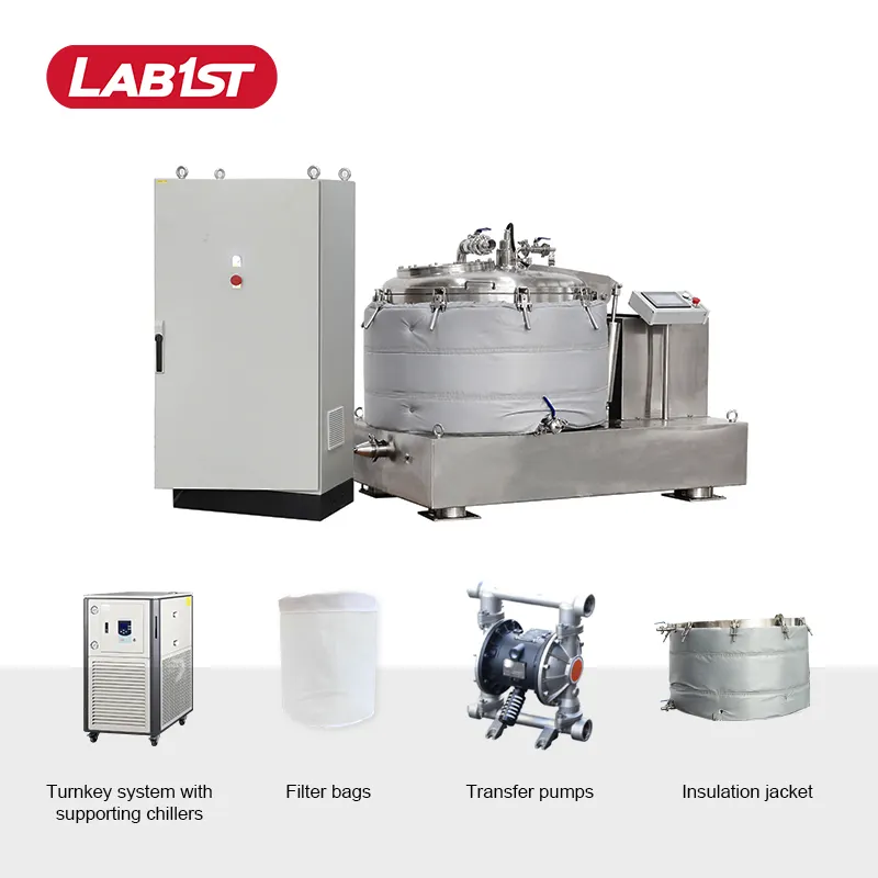 Lab1st santrifüj ekstraktör makinesi etanol tesisi bitki yağı ekstraksiyon santrifüj bitki özleri