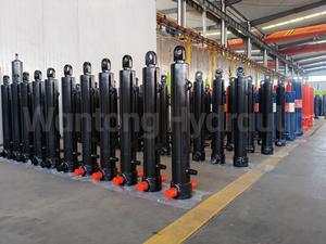 16-25 Presión DE TRABAJO FE Front End Dump Truck Cilindro hidráulico con ojo - Product Image 4