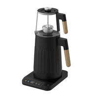 Appareils électroménagers intelligents Hotsy, samovar turc, bouilloire électrique double, machine à thé avec thermomètre numérique