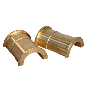 Casquillo de cojinete de aleación de cobre para maquinaria metalúrgica CNC de precisión autolubricante estándar ISO mecanizado - Product Image 1