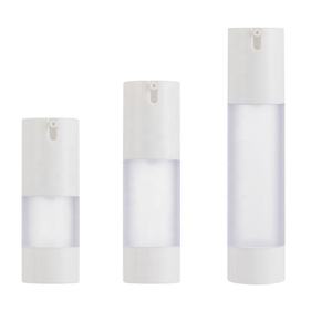 Botellas de Lujo Vacías de Plástico Esmerilado con Bomba Airless para Lociones Cosméticas, Tamaños de 15ml, 30ml, 50ml para Suero de Cuidado de la Piel - Product Image 5