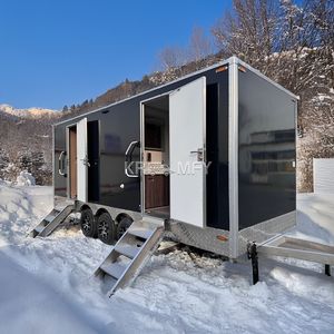 Remolque de Baño Móvil Prefabricado Modular 2025, Remolques de Baño Portátiles MoveaRestroom, PortaToilet - Product Image 3