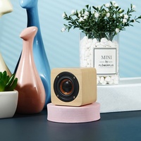 Enceintes sans fil Q10 BT, caisson de basses puissant, son 5.1 canaux, mini barre de son en bois de bambou, home cinéma, micro intégré, téléphone portable