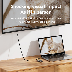 SSD HUB 6 trong 1 USB C HUB Type-C để PD HD-MI USB3.0 USB2.0 * 2 SSD Hộp ổ cứng thỏa thuận duy nhất - Product Image 6