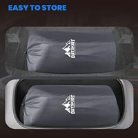 Matelas de couchage gonflable électrique Hikeon 2026, pliable et portable, avec housse en PVC pour le camping en plein air