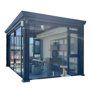 Terraza de Villa Personalizada, Solárium de Aleación de Aluminio, Jardín Exterior, Balcón Cerrado, Toldo, Sala de Vidrio Templado, Parasol Inteligente - Product Image 4