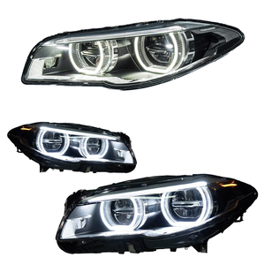 Fari LED Plug and Play per <span class=keywords><strong>Auto</strong></span> Modificate, Aggiornamento per Serie 5 F10 F18 2011-2017, Lente Proiettore DRL, Faro LED - Product Image 1