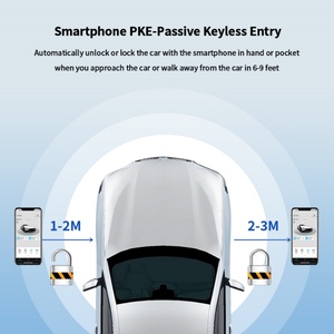 EASYGUARD Digital Smartphone Key with NFC Unlock/lock with 4g Lte GPS Tracking for DC12V <b>Cars</b> with Factory <b>Push</b> Start Button - Product Image 2