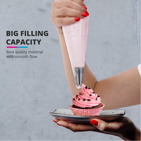 15.5 pouces Décoration De Gâteau de Tuyauterie Sacs sac à pâtisserie en silicone pour gâteau Décoration