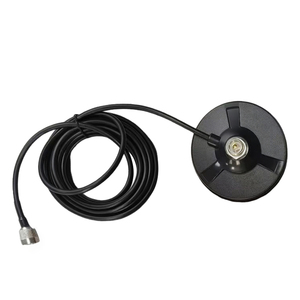 Antena VHF UHF para Vehículo con Montaje Magnético y Cable Coaxial RG-58 para Radio Bidireccional y Radio Móvil - Product Image 1