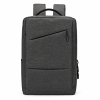 Sac à dos professionnel pour ordinateur portable, multifonctionnel, grande capacité, extensible, en polyester Oxford, idéal pour les voyages et les élites professionnelles