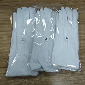 Guantes de Algodón Blanco Grueso para Trabajo Formal, Seguridad Laboral, Etiqueta, Ceremonia y Trabajo - Product Image 6