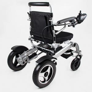 Fauteuil roulant électrique pliable en aluminium léger pour adultes handicapés, pratique pour les voyages et l'extérieur - Product Image 1