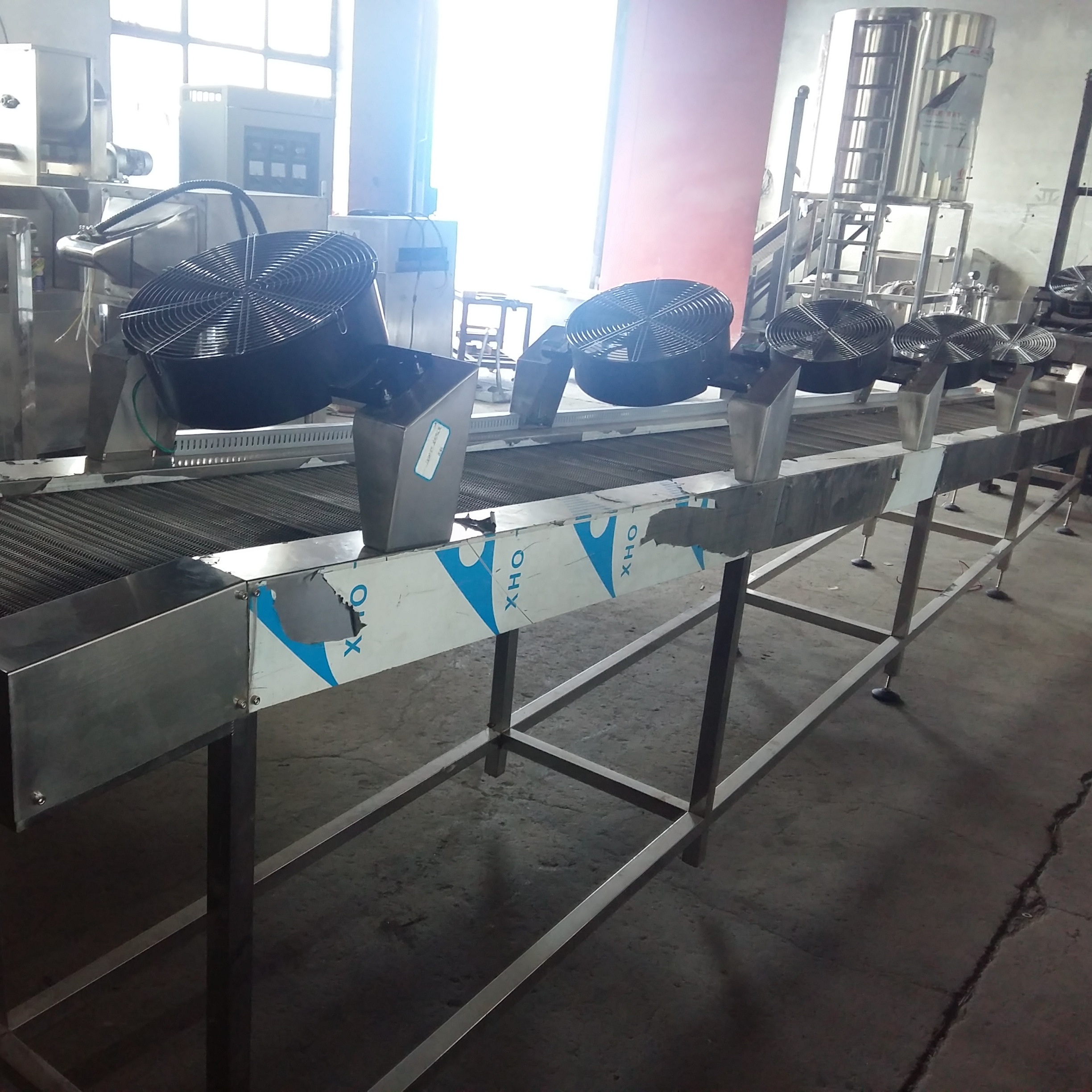 Small Scale Fried Instant Noodle Production Line Stainless Steel
