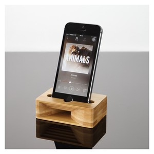 Amplificador de Sonido para Teléfono DCR 2022, Nuevo Diseño, Soporte de Madera de Bambú para Teléfono Móvil - Product Image 3