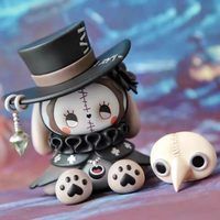 Хит продаж: Коллекционная мини-фигурка YE822 EMMA Secret Forest Snow Villa, тематика животных, масштаб 1/48, декор для стола, из ПВХ, в слепой коробке