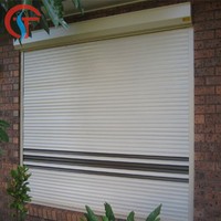 Volets roulants de sécurité coupe-vent en aluminium