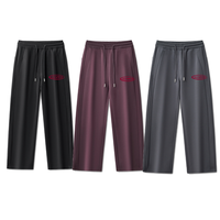 Pantalones Deportivos Casuales Transpirables para Mujer, 350GSM, Logotipo Personalizado, Alta Calidad, Gruesos, Cálidos, Corte Holgado, Otoño Invierno, Poliéster/Algodón