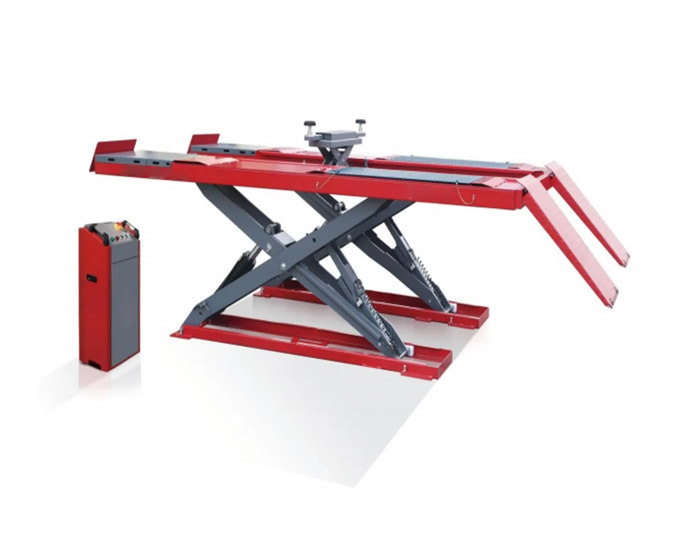 Hydraulic Scissor Lifts Ultra-thin Garage Brand New Alignment Heavy Duty Scissor Automotive Scissor Lift