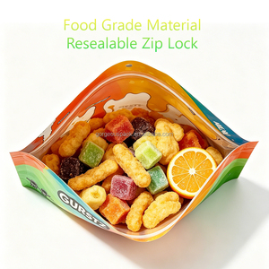 Customized Resealable Zipper Smell Proof Freeze Dried Gummy Candy Cake <b>Bread</b> Spices Powder Stand up Pouch Doypack <b>Bag</b> Mylar <b>Bag</b> - Product Image 3