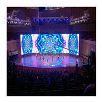 La curvado Color pantalla led 360 grados ángulo de visión ronda P3 P3.91 P4 P4.81 suave anillo pantalla Led