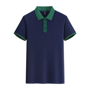 Camisa Polo de Manga Corta, Color Sólido, Poliéster Oxford, Uso Diario, Uniforme para Restaurante o Bar - Product Image 1