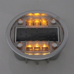 Marcadores de Pavimento Solares Reflectantes e Impermeables, Tachuelas Solares de 2 Vías, Ojos de Gato para Seguridad Vial, Tachuelas Solares LED para Carreteras - Product Image 4