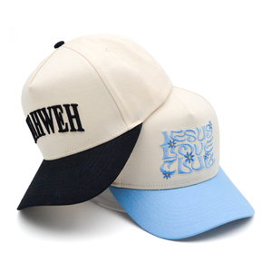 Casquettes de baseball à 5 panneaux en coton 100% avec broderie personnalisée <span class=keywords><strong>Native</strong></span> Pride, visière incurvée - Product Image 1