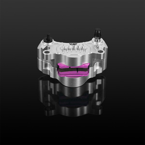 Weifan Integrated <b>Crab</b> Caliper Electric Scooter Disc Brake Lower Pump Silver Aluminum Alloy Fixed Type for Retrofit Upgrade - Product Image 4