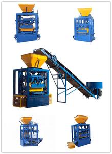 Máquina Semiautomática para Fabricar Ladrillos de Hormigón Qt4-24, Rica en Formas - Product Image 4