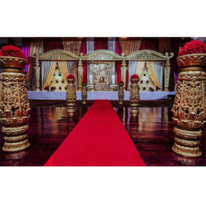 Mantel con diseño de bigote para boda, mandalas de boda con diseño de Dhanush, para escenario, con temática de bigote - Product Image 1