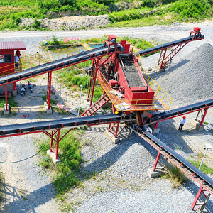 UNIQUEMAC 100TPH Station de concassage de roche fixe, ligne de production d'agrégats clé en main pour le traitement du calcaire - Product Image 4