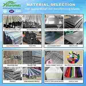 Tùy Chỉnh Hình Chữ U Kim Loại Phần Cứng Khung Giá Cho Ống Vuông Liên Kết Thanh Gắn Khung Trong Tấm Kim Loại Chế Tạo - Product Image 6