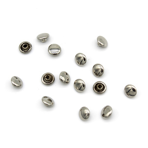 Rivets en acier inoxydable 304 de haute qualité et rivets rapides à double capuchon en laiton <span class=keywords><strong>pour</strong></span> ceintures en cuir, sangles de sacs et artisanat du cuir DIY - Product Image 4