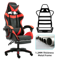 Chaise de jeu de course ergonomique confortable à dossier haut professionnelle 2026 en cuir PU avec appui-tête