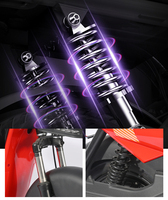 Scooter électrique écologique pour la famille, usage quotidien, 48V 60V, moto, vélo, vélo électrique de ville