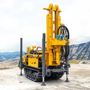 Thủy lực Crawler gắn 100m 200m giếng khoan giếng nước giếng khoan Giàn Khoan Máy