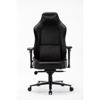 Chaise de bureau ergonomique en cuir pour le gaming, pivotante à 360°, hauteur réglable, accoudoirs 4D réglables, inclinable, soutien lombaire, massage
