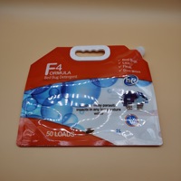 Imprimé personnalisé 250ml 400ml 1L Lessive en poudre Savon liquide rechargeable Stand up détergent à lessive Sac bec pochette emballage personnalisé
