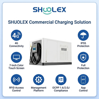 SHUOLEX Nueva Estación de Carga Móvil Inteligente de 30kW con Certificación CE, Sin Necesidad de Actualización de Red, Robot de Carga para Vehículos Eléctricos en Zonas Residenciales Antiguas