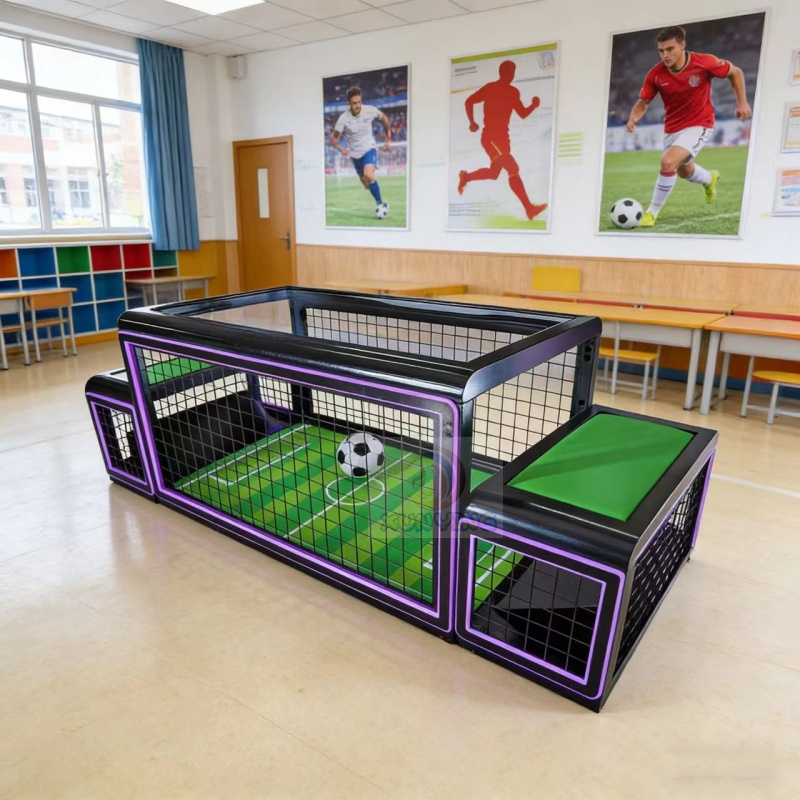 Futbolín Mini De Mesa Para Niños | Juego Interactivo Con Marcador Y 4 Mini Figuras, Regalo De Cumpleaños Y Navidad