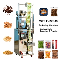 Machine d'emballage multifonctionnelle pour petites entreprises, ligne d'emballage automatique pour sachets de poudre, granulés et aliments en sachet