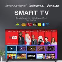Téléviseur LED sans cadre ZhengFeng, écran plein écran, 43 pouces, téléviseur pour hôtel, Full HD 1080p, rétroéclairage LED, Internet, écran large, LCD, progressif, noir