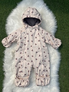 Tuta gattonante per bambini tuta impermeabile primavera autunno pagliaccetto Casual con cerniera stampa Cartoon per ragazzi ragazze - Product Image 3