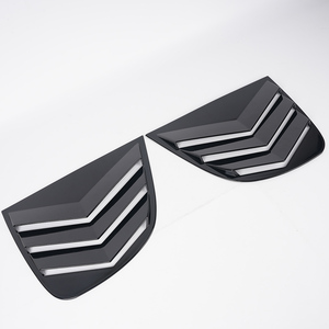 Per <span class=keywords><strong>Peugeot</strong></span> <span class=keywords><strong>308</strong></span> auto ABS <span class=keywords><strong>accessori</strong></span> esterni finestrino posteriore alette otturatore copertura di sfiato - Product Image 2