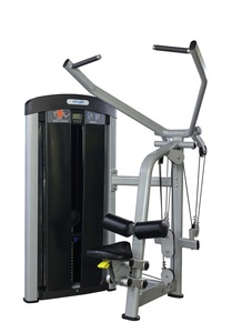 Appareil de musculation professionnel réglable à charges guidées, double fonctionnel, avec pile de poids de 80 kg, pour exercices dorsaux, pectoraux, triceps majeurs et mineurs - Product Image 2