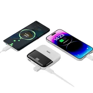 Migliore qualità Ultra sottile sottile banca di potere 10000Mah PD22.5W carica rapida USB-C caricabatterie con LCD digitale per Smart Phone