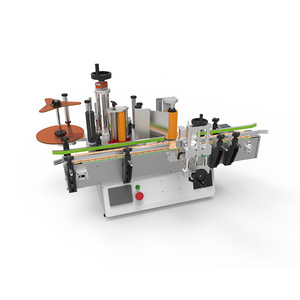 Tabletop Flat <b>Bottle</b> Labeling Machine <b>Small</b> Vial Sticker Cosmetic Labeling Machine Plastic Round <b>Bottle</b> Labeling Machine - Product Image 1