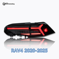 AKD Car Styling Feu arrière pour Toyota RAV4 Led Feu arrière 2020-2023-Feu arrière Clignotant Inverse Accessoires automobiles