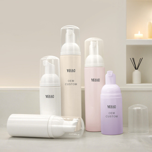 Bouteille en plastique PET vide de qualité supérieure, petite taille, 60 ml, 100 ml, <span class=keywords><strong>pour</strong></span> soins de la peau, lavage du visage, avec pompe - Product Image 2